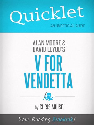 cover image of Quicklet on V for Vendetta by Alan Moore